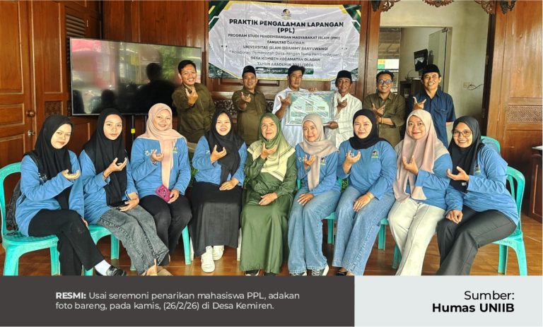 30 HARI MENGABDI, PRODI PMI RESMI TARIK MAHASISWA PPL